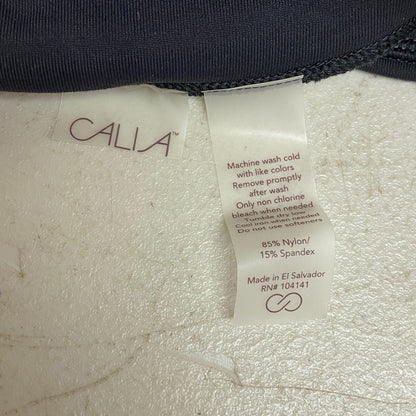 CALIA Women's Essential High Rise Capris Mid-Calf Length Pure Black WAX12151