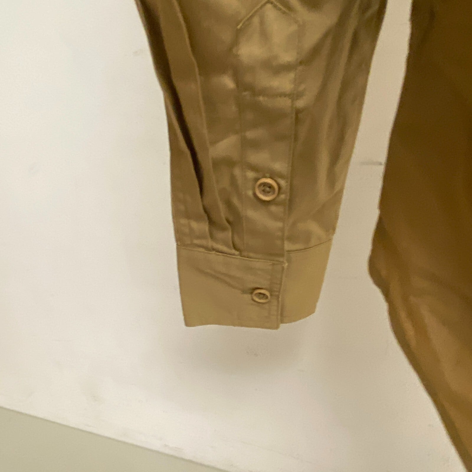 DSG X TWITCH + ALLISON Women's Boyfriend Woven Button Down Sahara Sand BOSSW2210