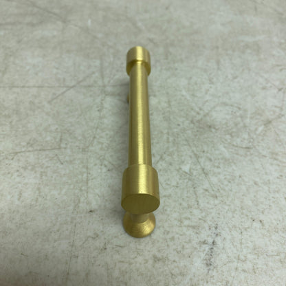 Signature Hardware 8" Strasbourg Solid Brass Cabinet Pull - Satin Brass