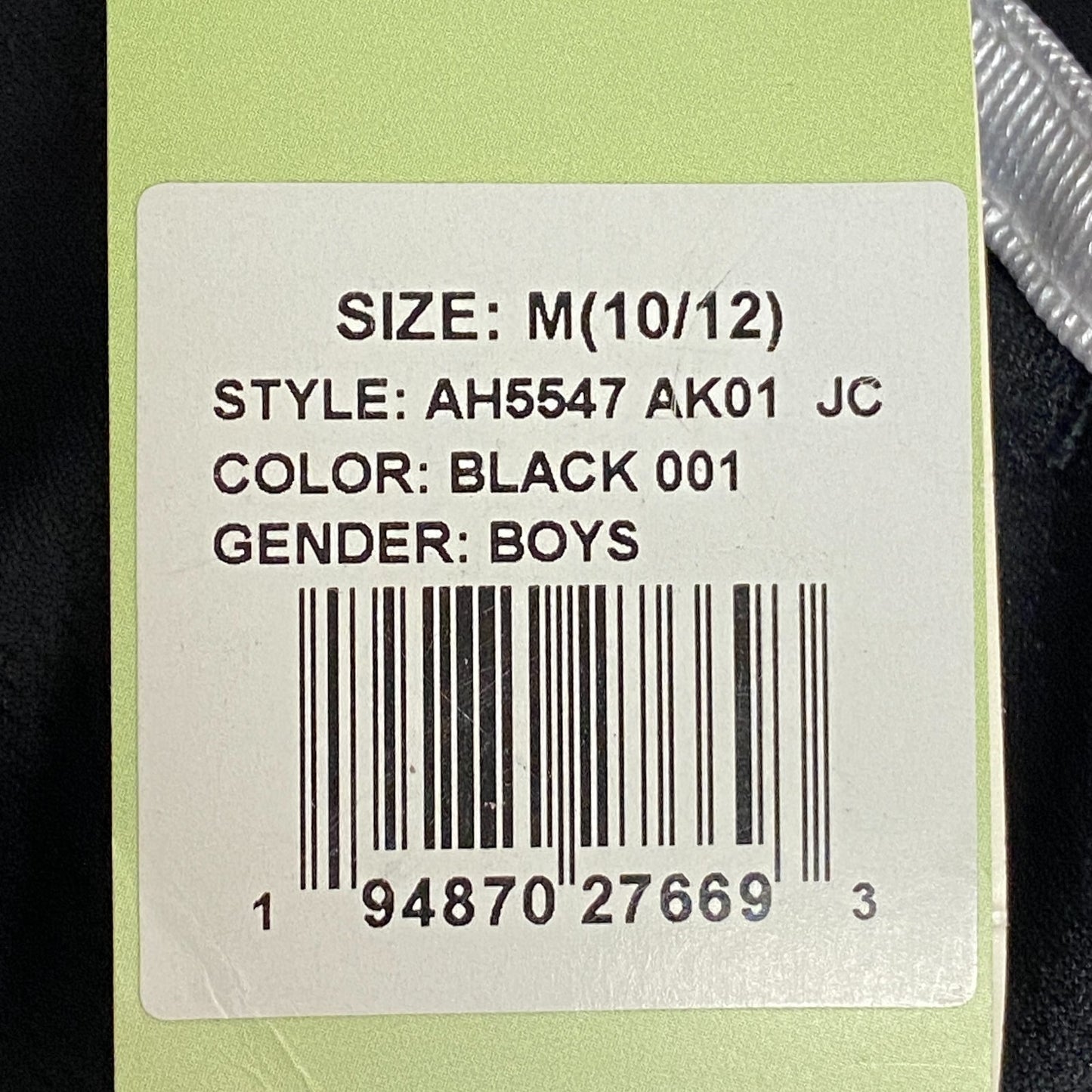 Adidas Black Classic 3-Stripes Mesh Shorts Med Boys & Toddlers  AH5547 AK01