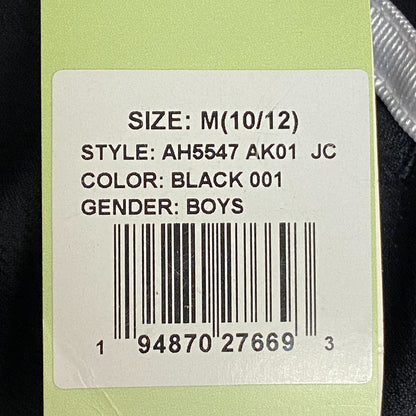 Adidas Black Classic 3-Stripes Mesh Shorts Med Boys & Toddlers  AH5547 AK01