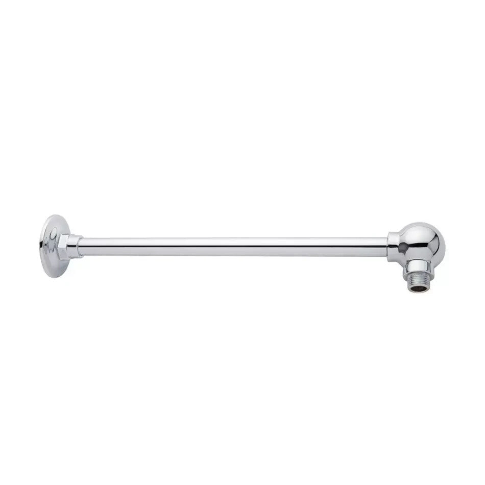 Signature Hardware 19" ORNATE EXTENDED SHOWER ARM WITH FLANGE-CHROME