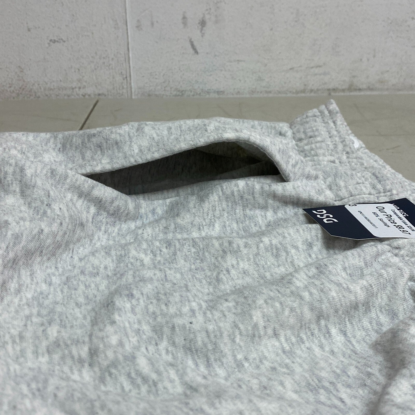 DSG Women's 3 in Boyfriend Fleece Shorts Light Heather Grey Summer DAW114317ZH