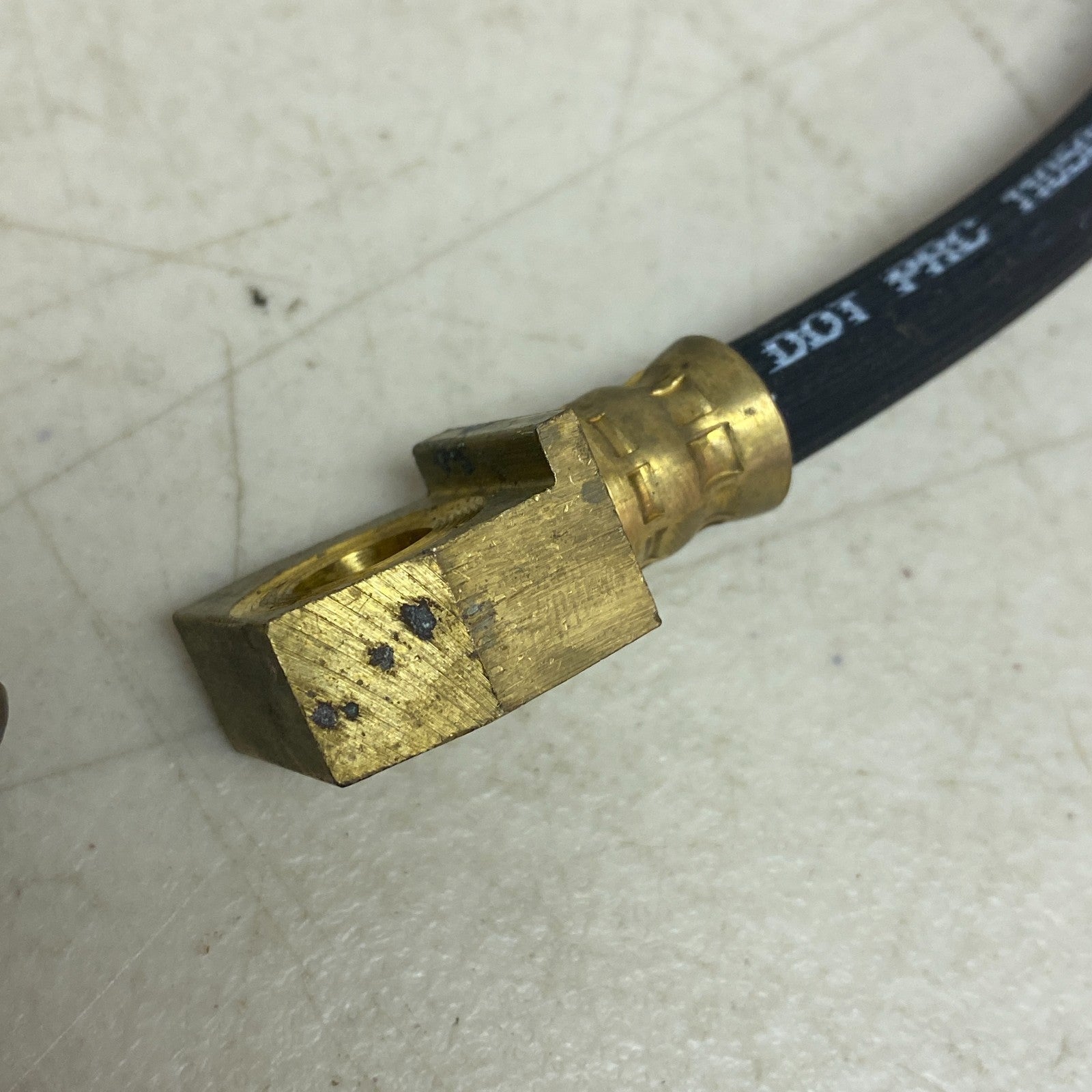 CARQUEST BHA38607 Brake Hydraulic Hose Assembly Black EPDM Rubber