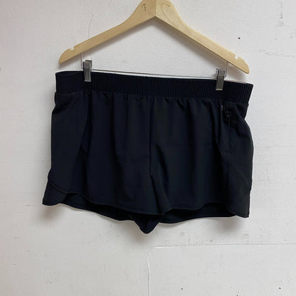 Calia Womens Performance 3" Relaxed Bonded WB Short Pure Black Solid WAX12191