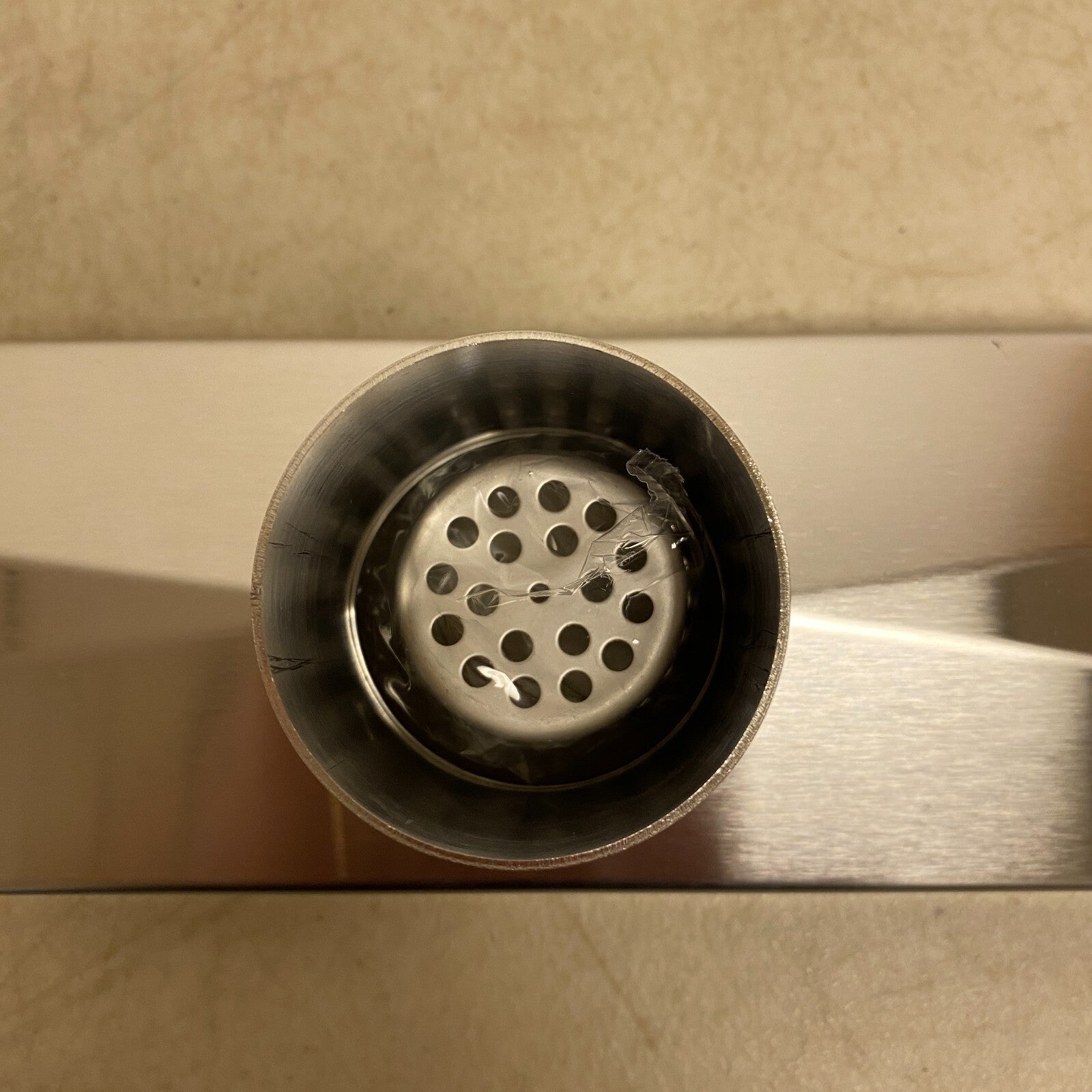 Signature Hardware 24" COHEN LINEAR TILE IN SHOWER DRAIN BRUSHED STAINLESS STEEL