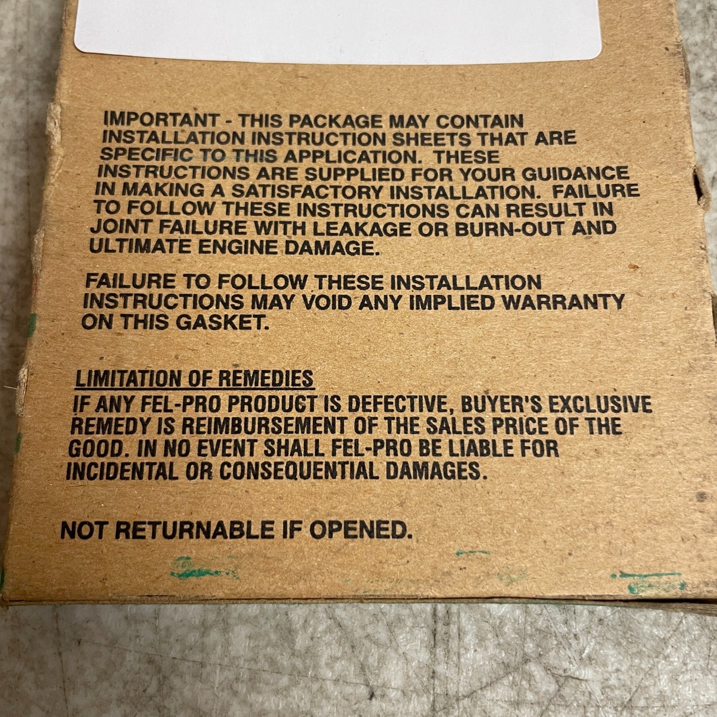 FEL-PRO TCS45898 Camshaft Front Seal 1990-2002 Honda Accord Prelude Odyssey