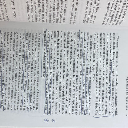 Nursing as a Spiritual Practice: A Contemporary Application of Florence