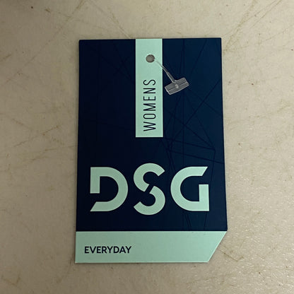 DSG Women's Everyday Cotton Fashion Relaxed Muscle Tank Pure Black DAW13100H