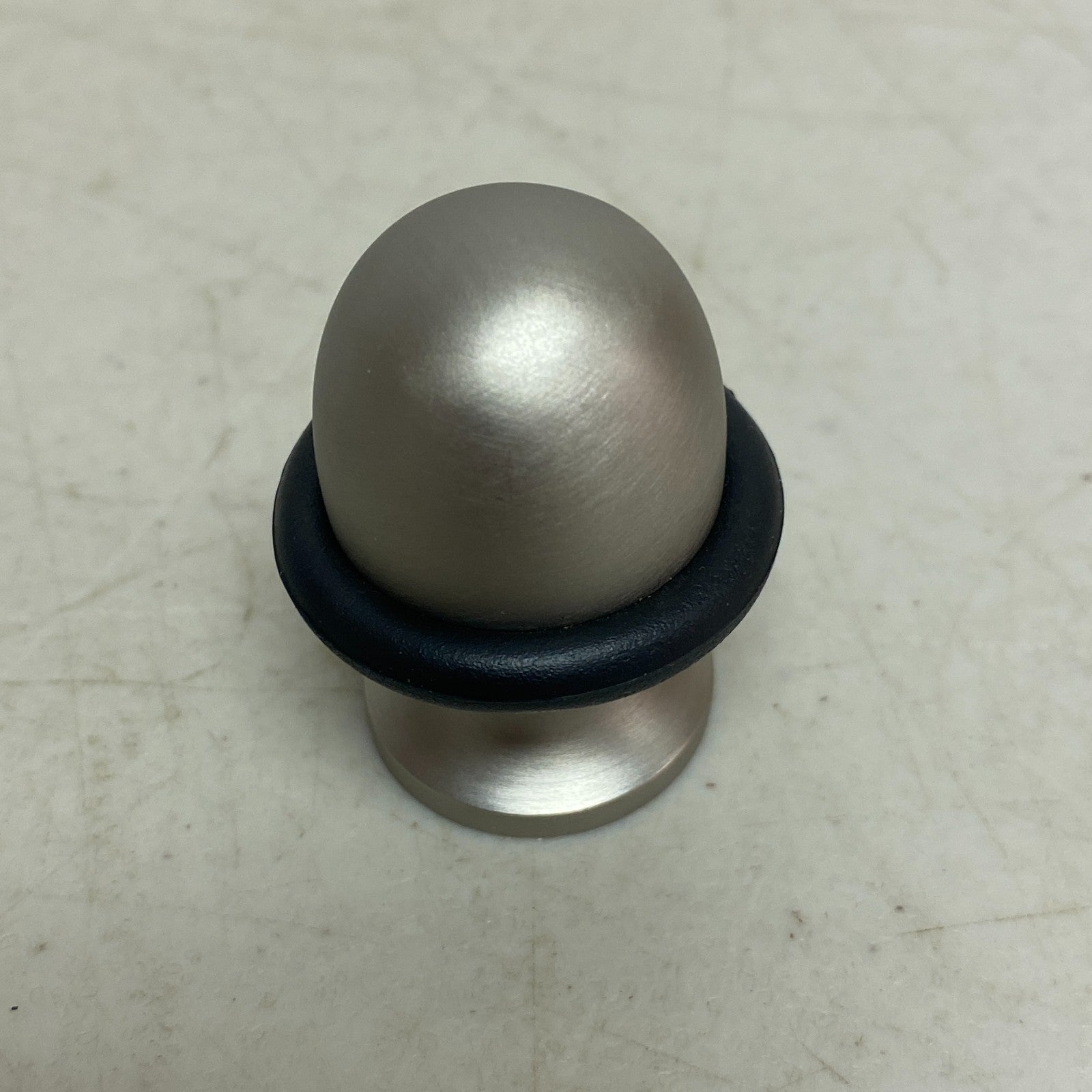 Signature Hardware Solid brass oval design doorstop Brushed Nickel 3001-BN