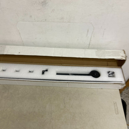 Signature Hardware BARN DOOR HARDWARE KIT 60" RAIL - BLACK