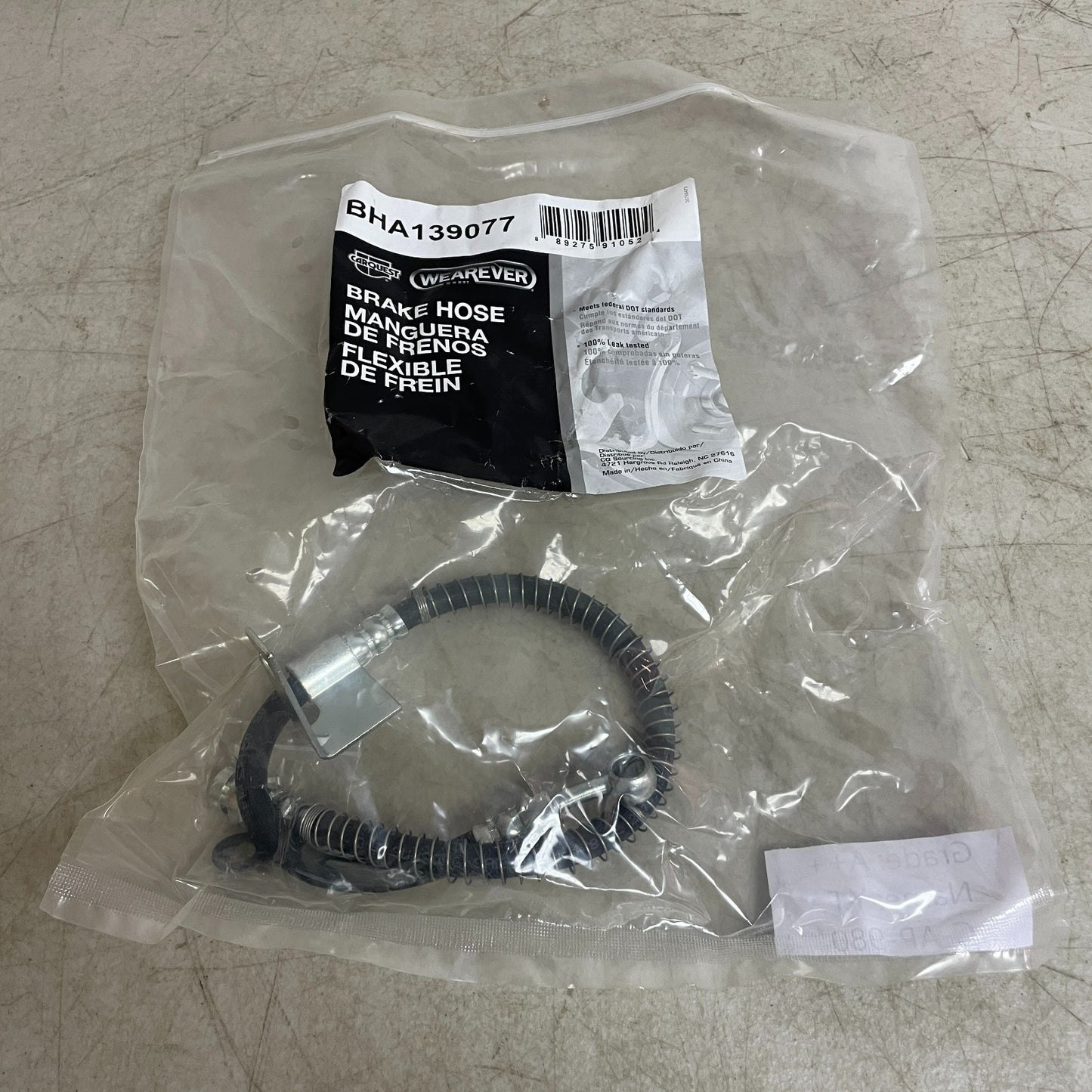 Carquest Wearever BHA139077 Premium Brake Hose Assembly