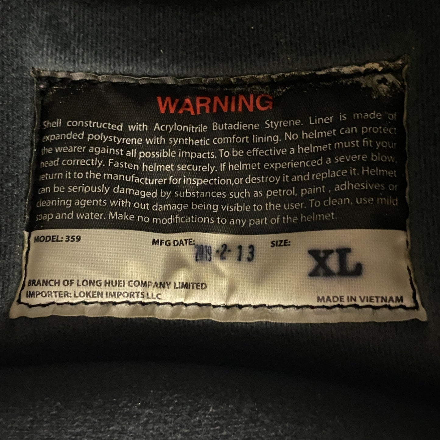 Fulmer 359 Motorcycle Helmet No Face Coverage Size Extra Large Color Mono Black