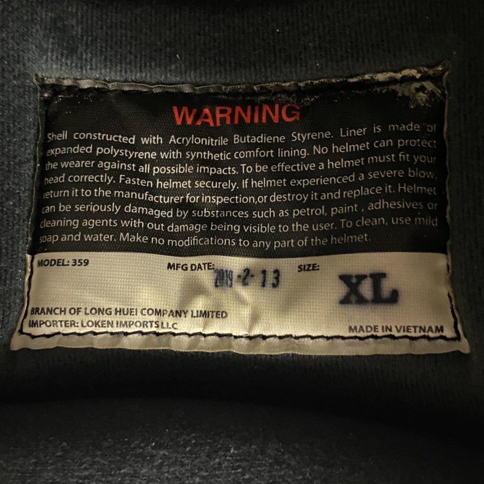 Fulmer 359 Motorcycle Helmet No Face Coverage Size Extra Large Color Mono Black