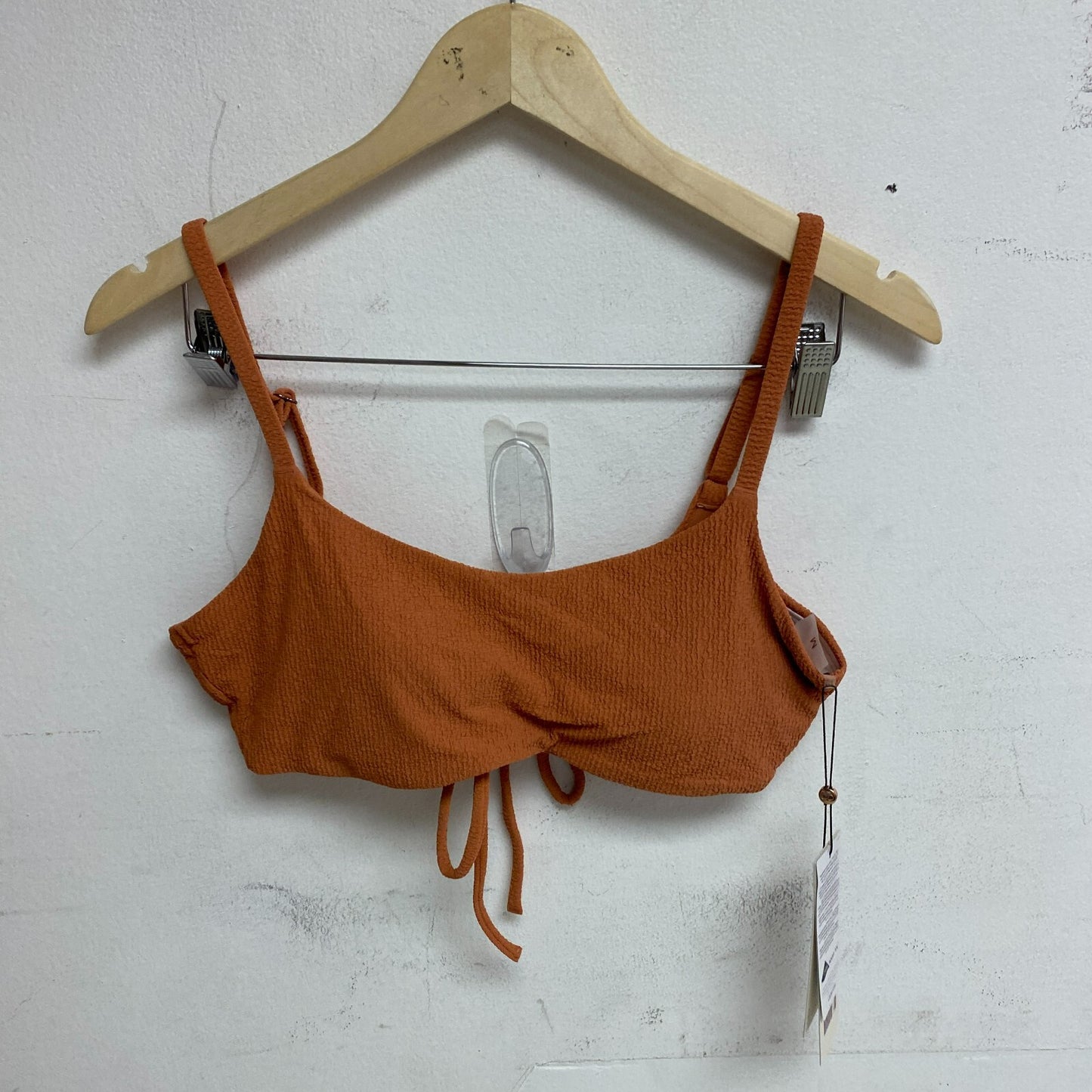 Calia Womens Tie Back Bikini Top Apricot Aura WSA23200