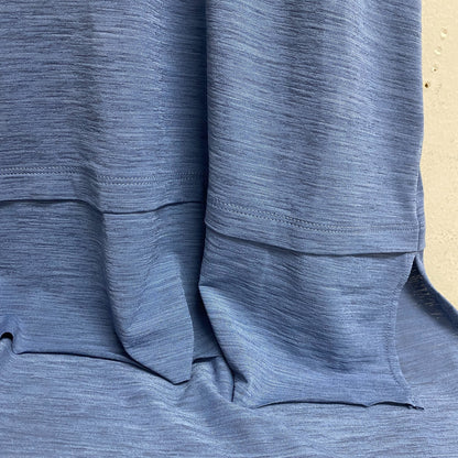 CALIA WOMEN'S Trapeze Performance Scoop Neck Tank Blue Jean WAX11268 New