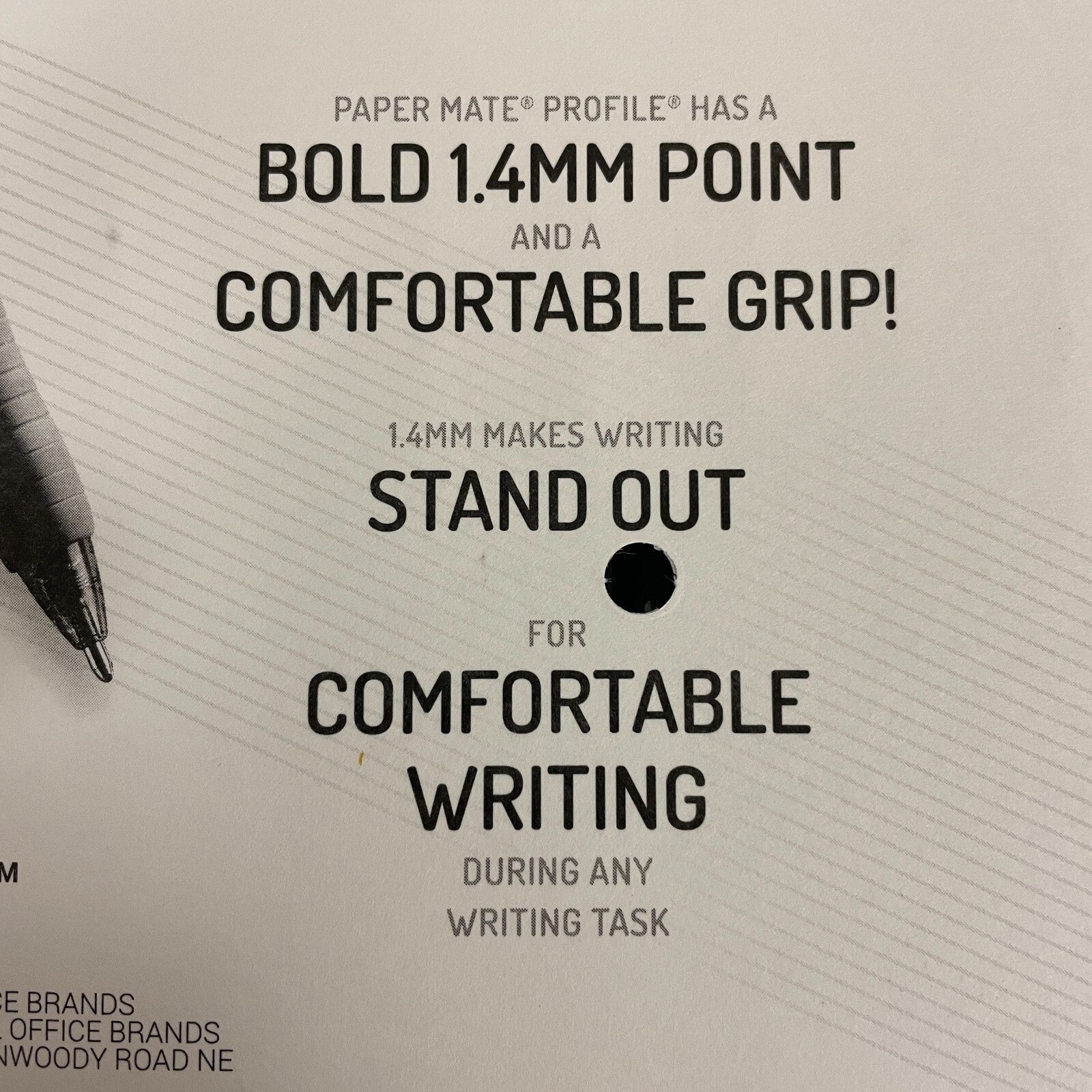 Paper Mate Profile Ballpoint Retractable Pen Assorted Ink Bold 2 Pack 16 Count