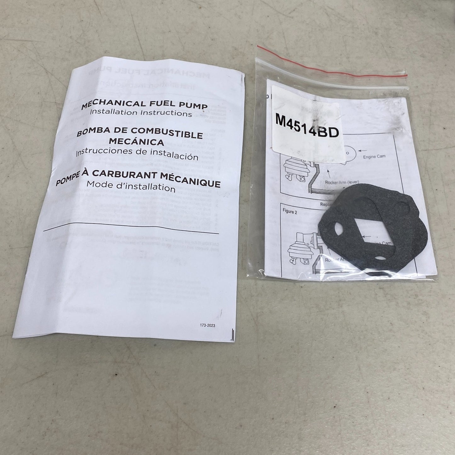 Carter M4530 Mechanical Fuel Pump 8.5 PSI High-Flow Muscle Car Replacement