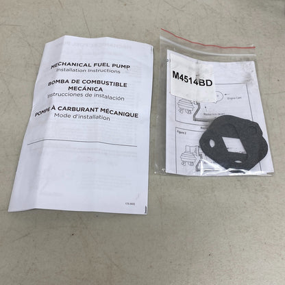 Carter M4530 Mechanical Fuel Pump 8.5 PSI High-Flow Muscle Car Replacement