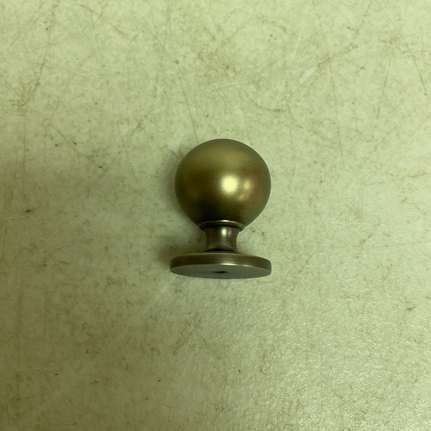 Signature Hardware 1-1/4" Rodino Solid Brass Round Cabinet Knob - Antique Brass