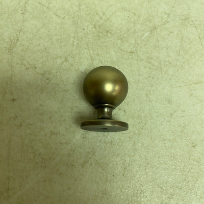 Signature Hardware 1-1/4" Rodino Solid Brass Round Cabinet Knob - Antique Brass