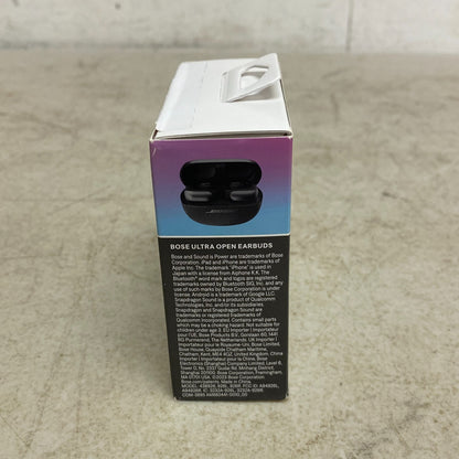 Bose Ultra Open Earbuds Black Made for iPhone | iPad ,work with Android New !!