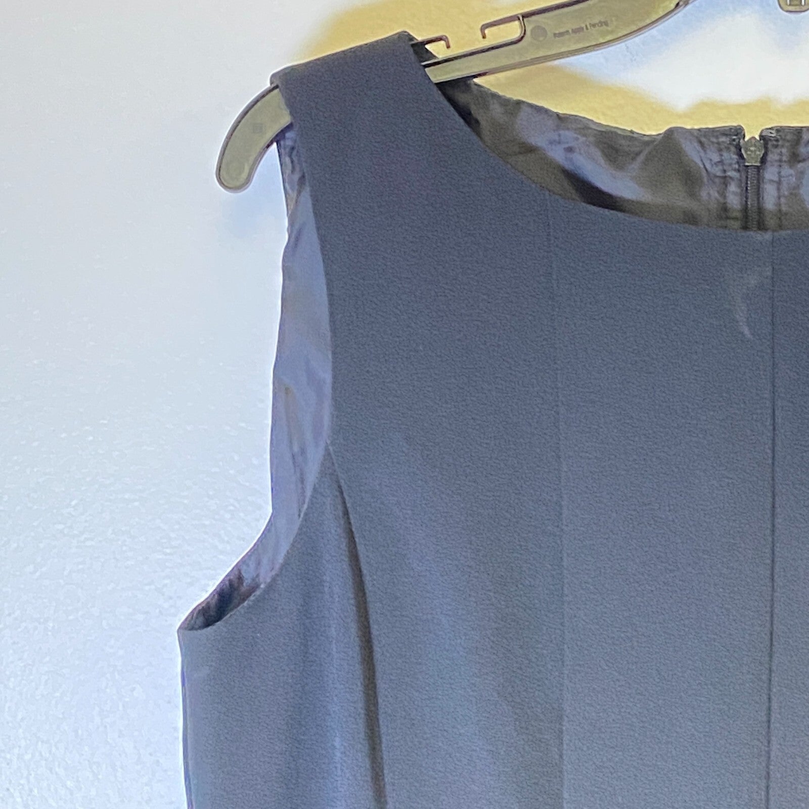 Black Label By Evan-Picone Womens Sleeveless Fit+Flare Dress Size 10 Color Black