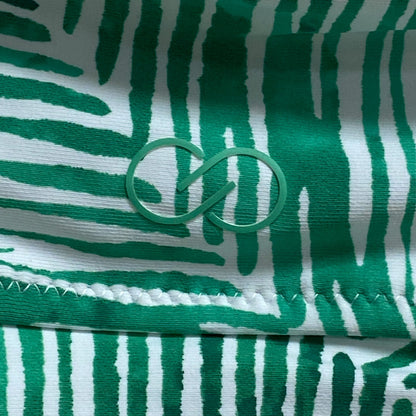 Calia Womens Swim Boyshort Small Palm Green Stylish Trendy WSA21502PRTX