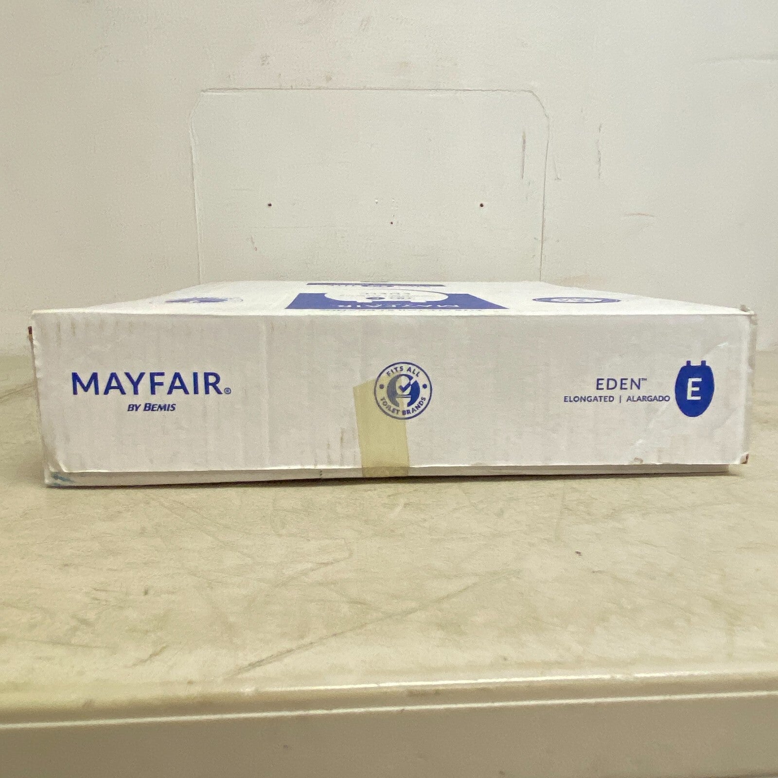 Mayfair Seat Fastening System Never Loosens 3649425 White Toalette Seat