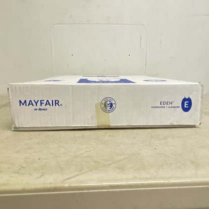 Mayfair Seat Fastening System Never Loosens 3649425 White Toalette Seat