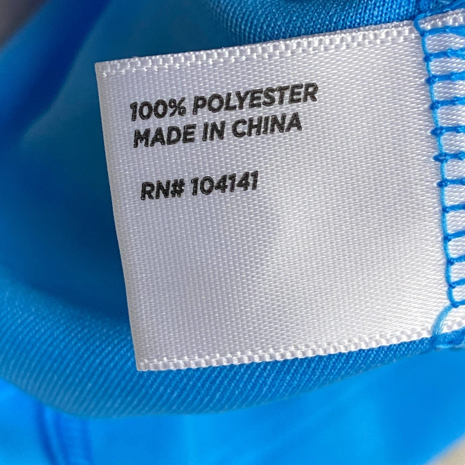 Lady Hagen Womens Eyelet Dolman Polo Blue Oasis Sleeveless Solid WGH11478