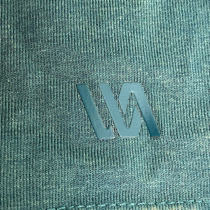 VRST Men's Washed Pocket Tee Mineral Teal Solid Short Sleeve Summer MAX100354