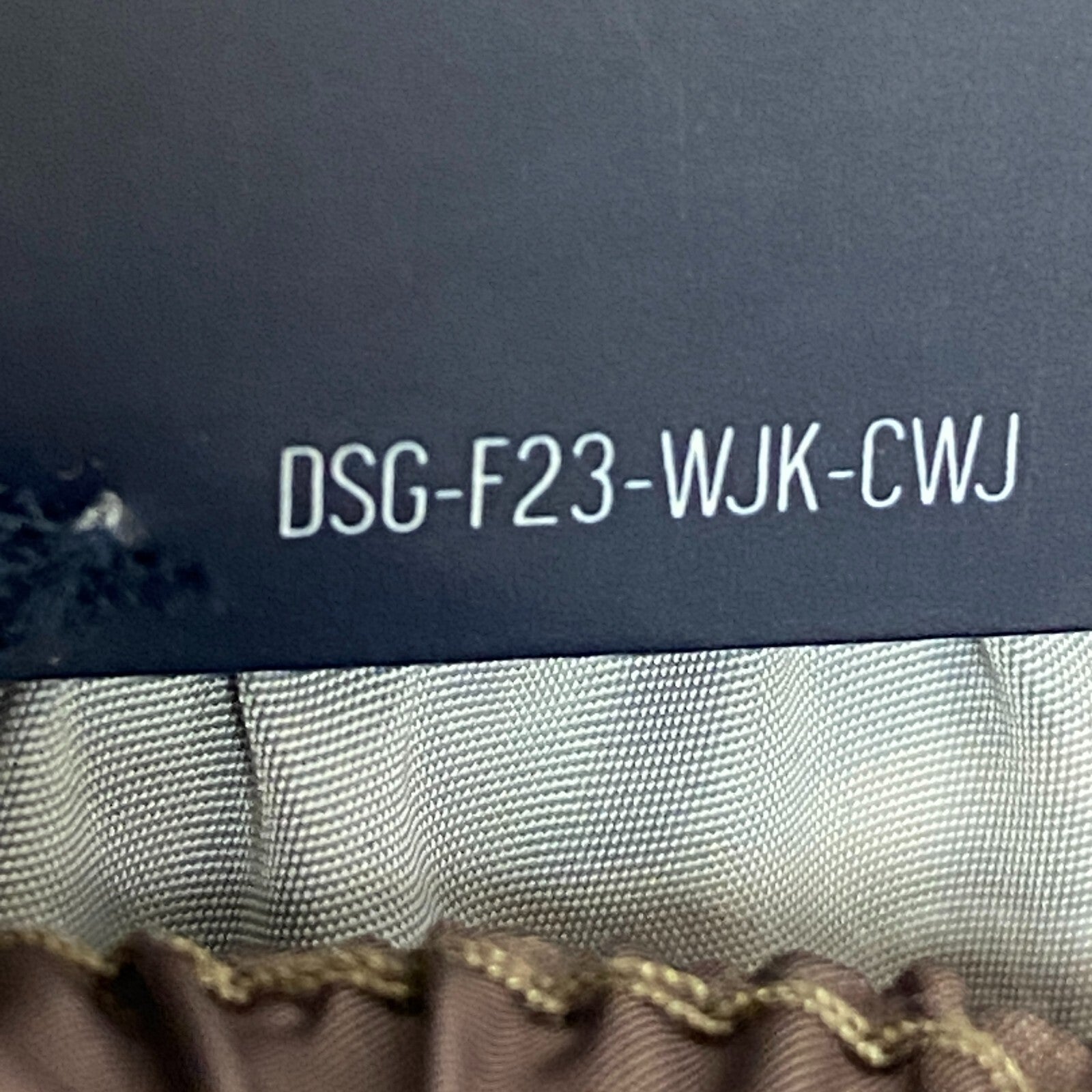 DSG Womens Parachute Pant Cyber Camo Brown Loose Fit Full length BOSSW23111PRT