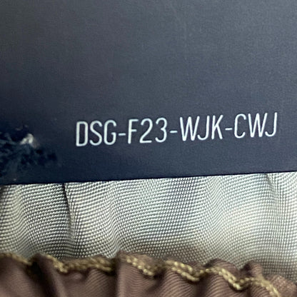 DSG Womens Parachute Pant Cyber Camo Brown Loose Fit Full length BOSSW23111PRT