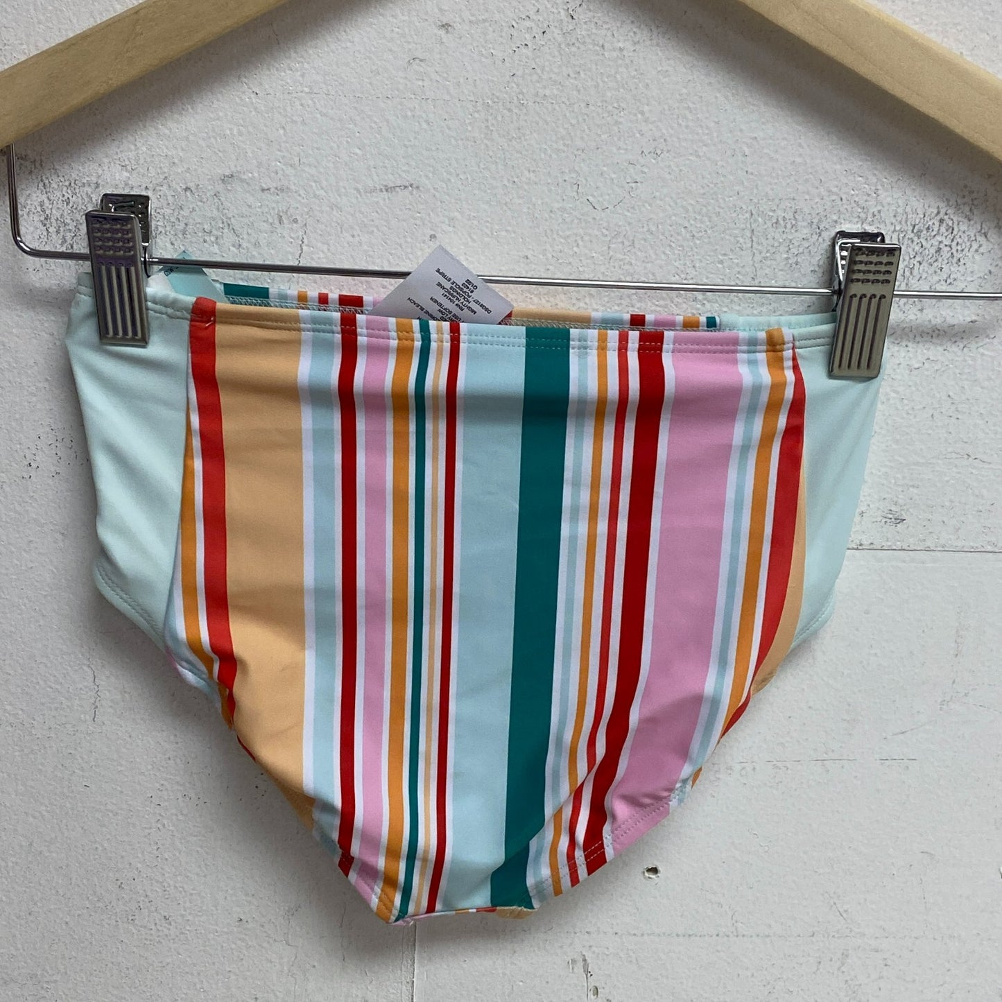 DSG Girls High Waist Swim Bottom Popsicle Stripe Multicolor Summer DSG8127