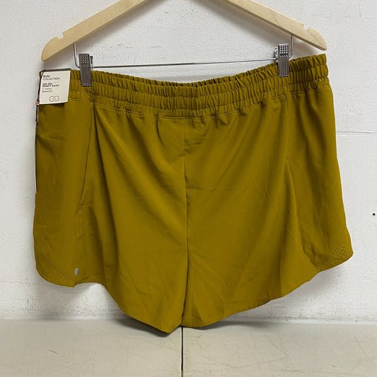 CALIA Women's Relaxed Fit Mid Rise Brown Infinity Run Short WAX12336