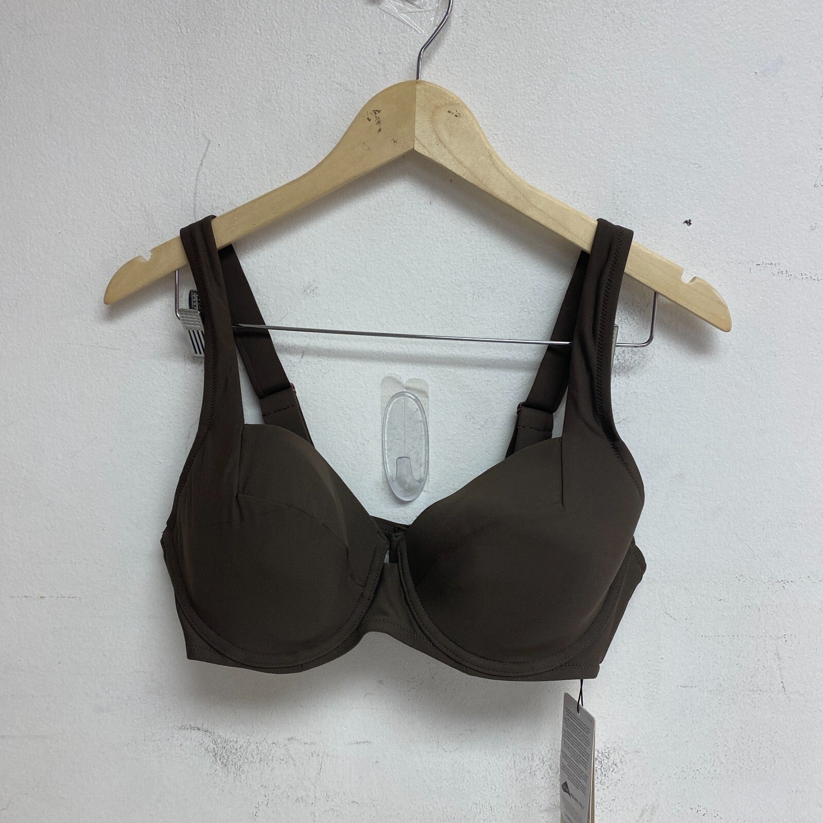 Calia Women's Underwire Bikini Top Coffee Grounds WSA23213 Brand New!