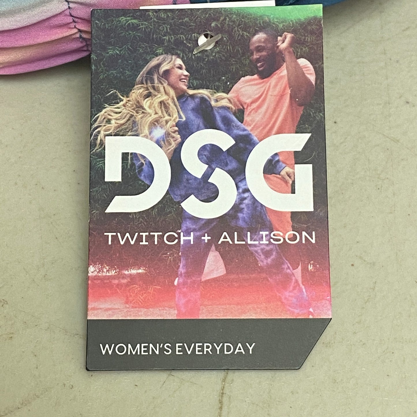 DSG TWITCH+ALLISON Women's 3" Everyday High Rise Relaxed Short Divine Teal Ocean