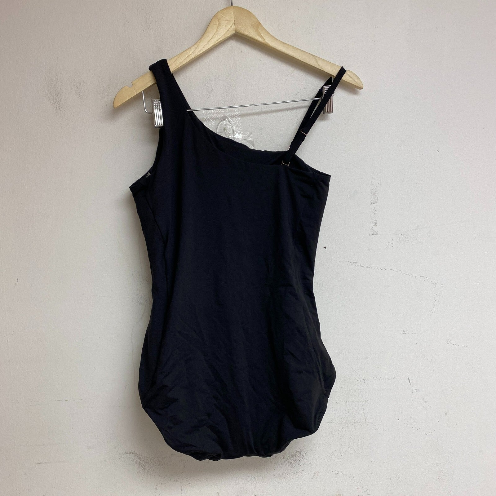 CALIA LONG PIKINI One Piece Swimsuit Pure Black Solid WSA23107