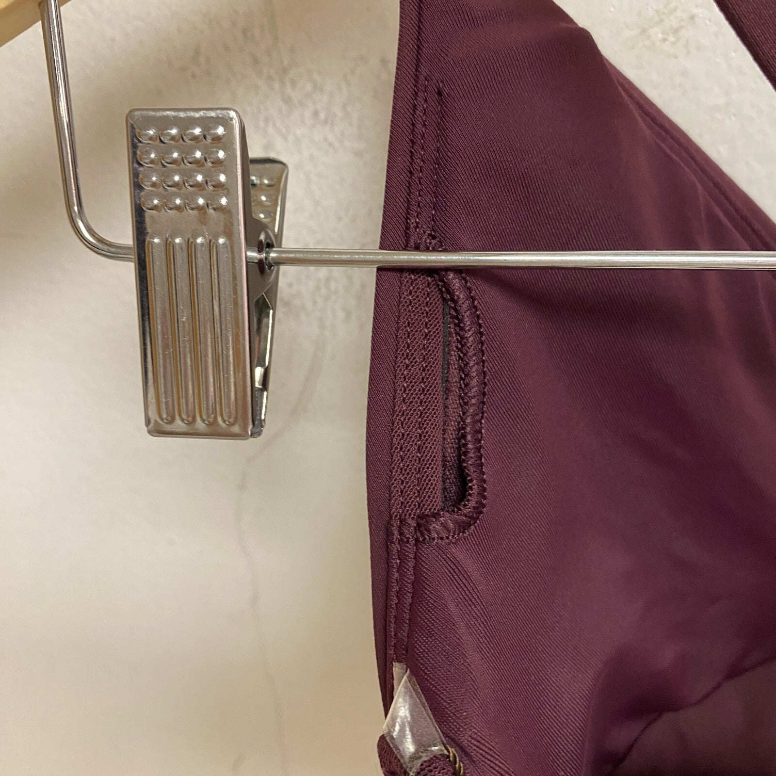 Calia Women's Triangle Bikini Top Wine WSA23201