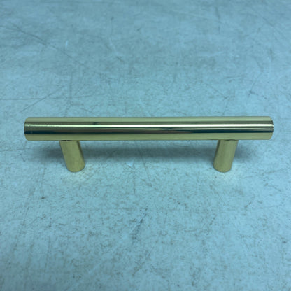 Signature Hardware 3-3/4" Avignon Solid Brass Cabinet Pull - Satin Brass