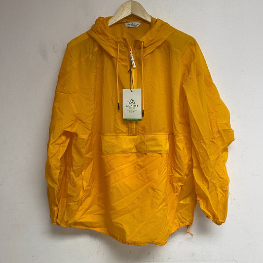 Alpine Design Women's Wind Hooded Jacket Solid Orange ADW13700 Brand New!