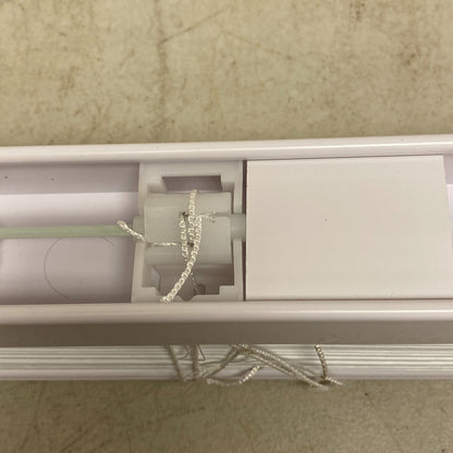 Allen+Roth 2in Room Darkening Cordless Faux Wood Blind White 23in X 42in