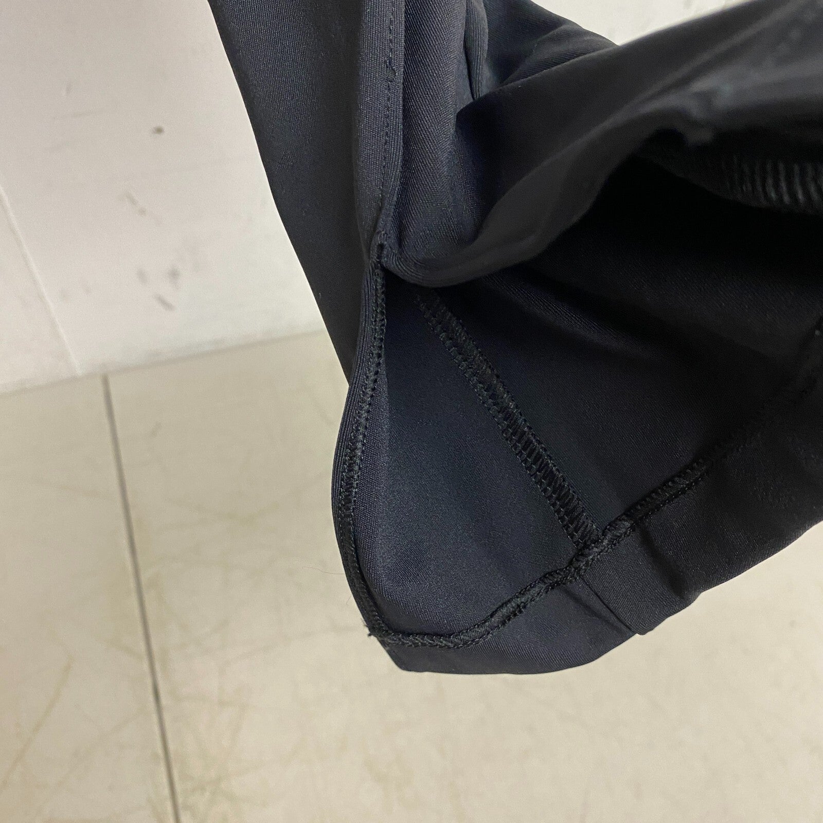 Calia Womens Front Leg Slit Pant Pure Black Ankle Solid Stylish WCG35001