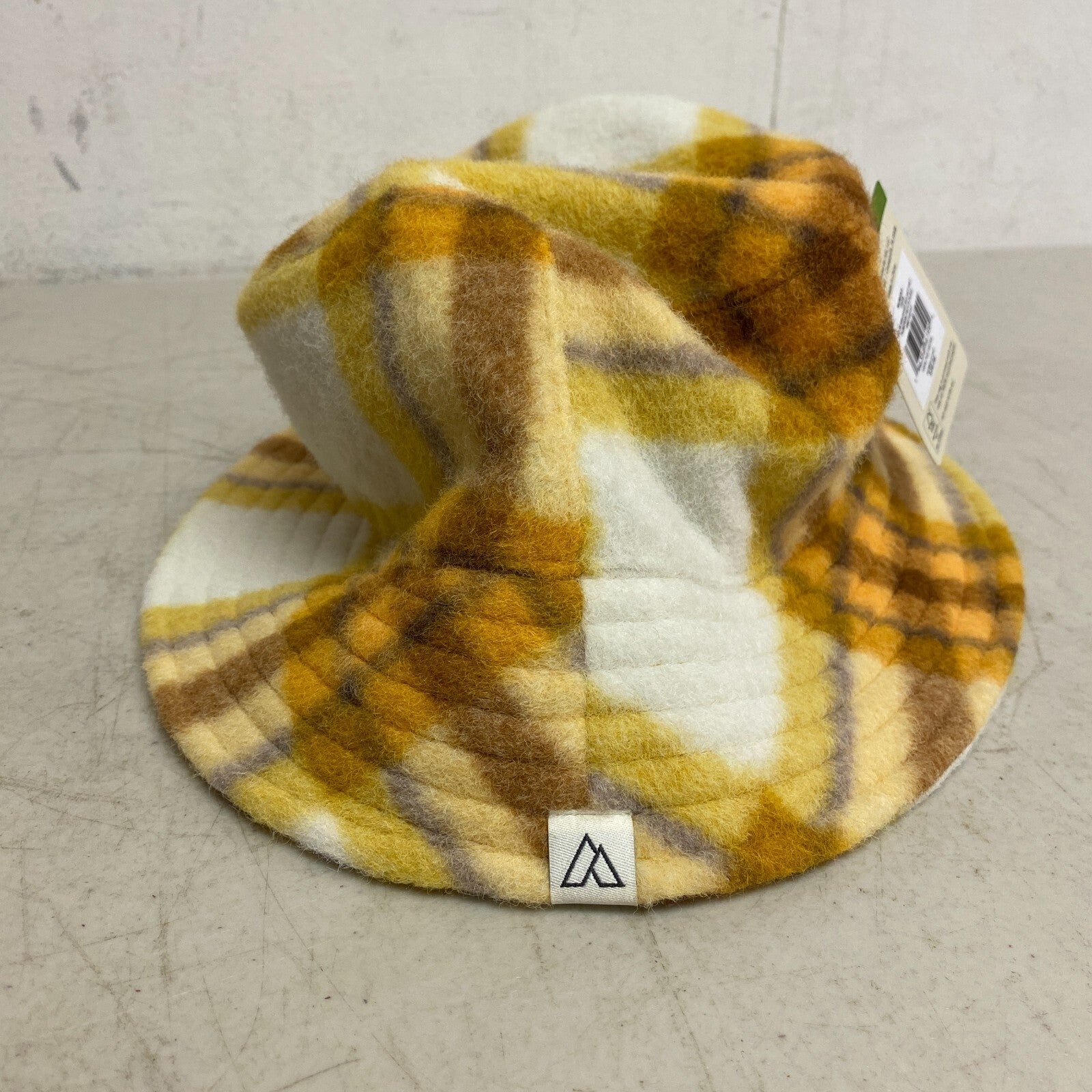 Alpine Design Womens AD W Brushed Bucket Hat Pumpkin Patch Plaid One Size [OSFA]