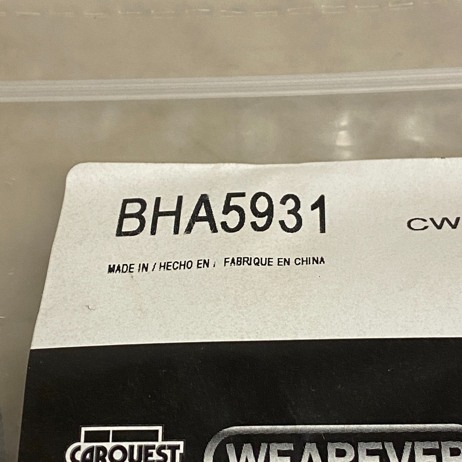 Carquest Rear Center Brake Hose for 1959–1960 Cadillac Series 62 BHA5931