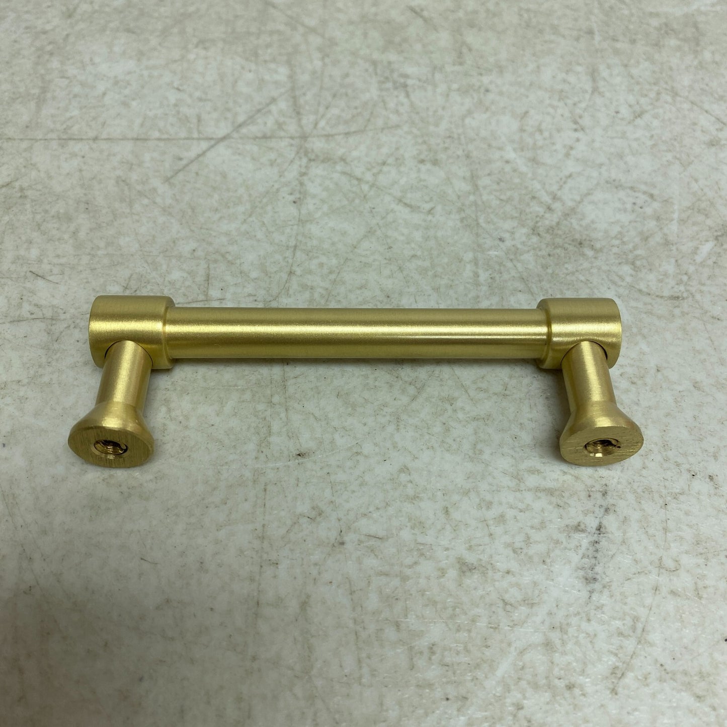 Signature Hardware 8" Strasbourg Solid Brass Cabinet Pull - Satin Brass