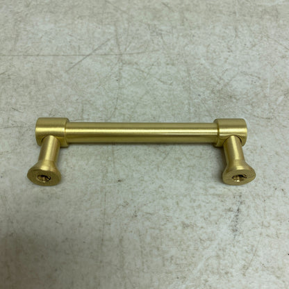 Signature Hardware 8" Strasbourg Solid Brass Cabinet Pull - Satin Brass