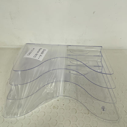 Deflect-O 3-Tier Clear Document Organizer w/6 Dividers 14″x11.5″