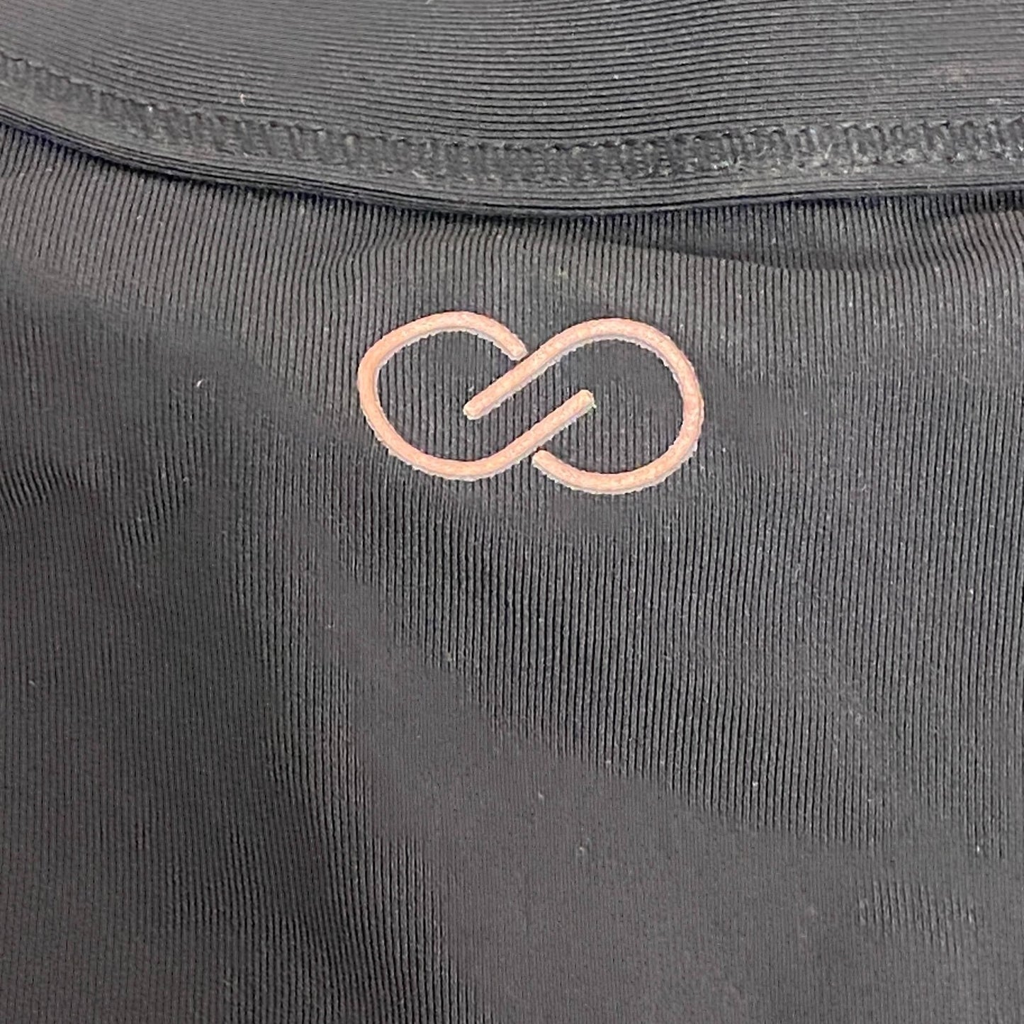 Calia Womens Wide Banded Bottom Bikini Caviar Black Solid Stylish WSA18404